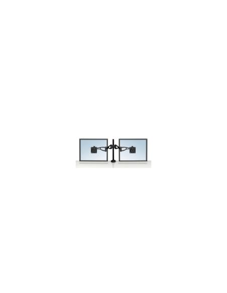FELLOWES 8041701 BRAZO FLEXIBLE DOBLE PARA MONITOR NEGRO
