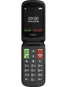 Gigaset GL40 7,11 cm (2.8") 88 g Negro Teléfono para personas mayores