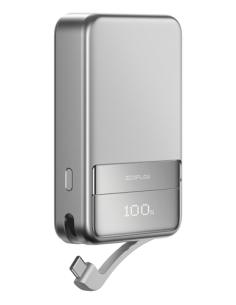 EcoFlow EF-RAPID5000-EU batería externa Ión de litio 5000 mAh Cargador inalámbrico Plata