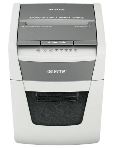 Leitz Destructora automática para pequeña oficina IQ Autofeed 50X P4