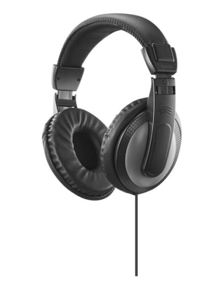 Hama ShellTV II Auriculares Alámbrico Diadema TV Negro, Gris Oscuro