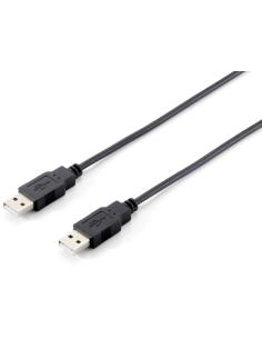Equip Cable USB 2.0 Tipo A, 5,0 m , Negro