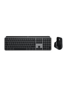 Logitech Master MX Keys S Combo for Mac teclado Ratón incluido Hogar / Oficina RF Wireless + Bluetooth QWERTY Internacional de E